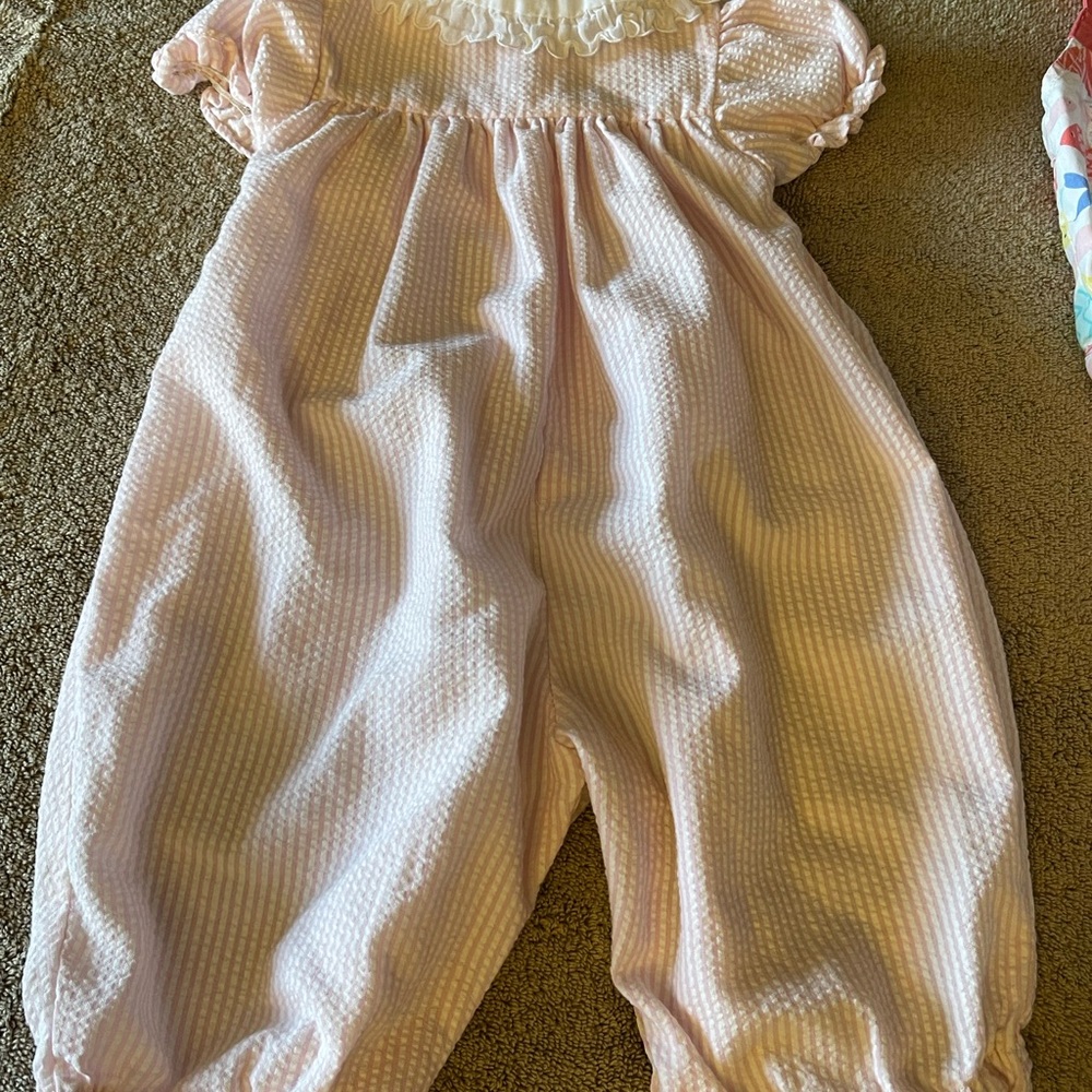 Assorted Baby Dresses and Rompers 5 total items - Picture 9 of 16
